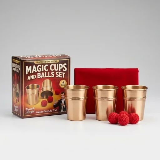 Vernet Magic Cups and Balls Set